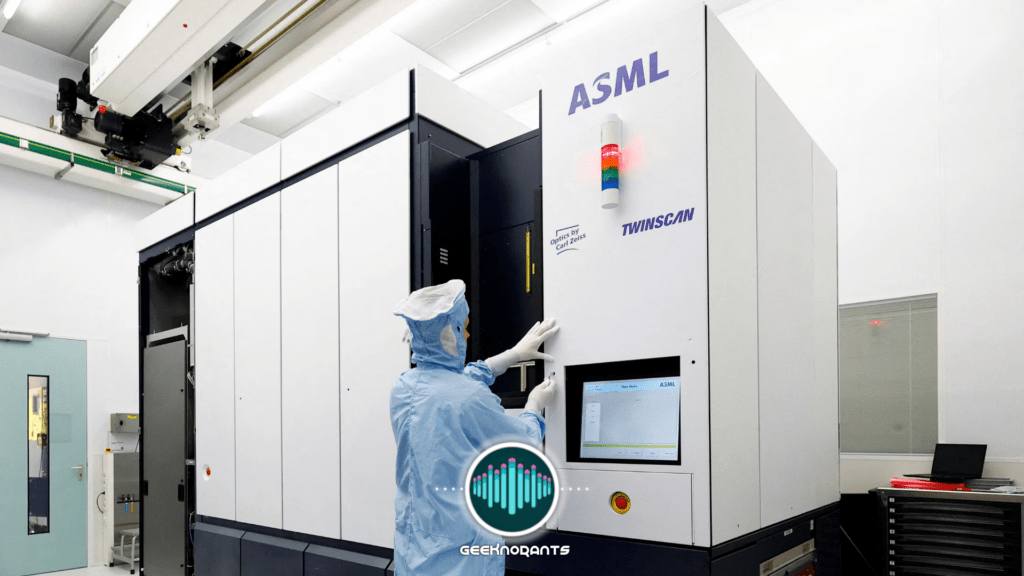 ASML cau Borsa Mercat Semiconductors Xina Fabricació UVE DUV
